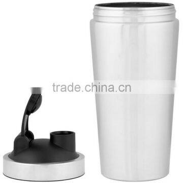 Amazon Hot Sales Custom Printing Logo 900ml/630ml #304 18/8 Stainless Steel BPA Free Protein BPA Free Water Bottle Shaker photo-2