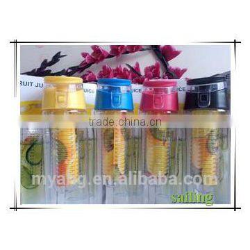 BPA FREE Fruit Infuser 700ml Tritan Cheap Infusion Water Bottles,food Grade Plastic Sports Bottle, Fruit Juicer Bottle photo-4