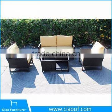 Hot Sell New Design Cheap Poly Rattan Sofa