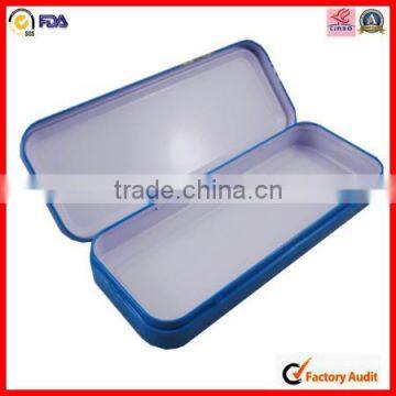 pencil custom rectangle tin boxes for stationery