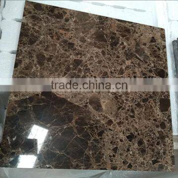 Solid Surface Dark Emperador Marble, Composite Marble Tile photo-6
