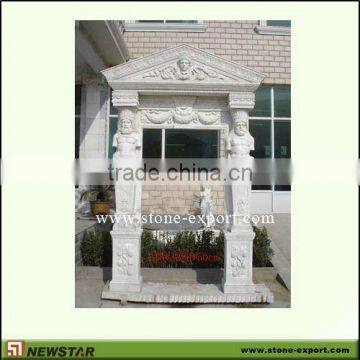 figure marble door surround