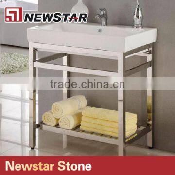 Vanity Top With Metal Furniture Base photo-3