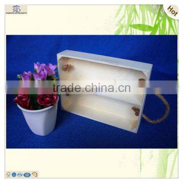 Mini Bed Table Use Rectangle Shape Wooden Pallet Coaster photo-5