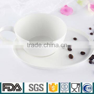 Wholesale Custom Design In Elegant Bone China Bulk Tea Cup Coffee Cup and Saucer photo-2