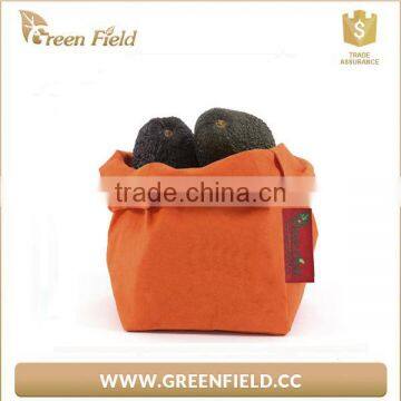 Professional Manufacture OEM Design Washable Kraft Paper Bag Food Keeper Bag photo-3