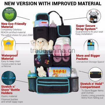 Waterproof Super Secure Strap Car Back Seat Organizer photo-3