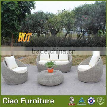 Round Sharp Outdoor Sofa Lounger Outdoor Furniture Garden photo-3