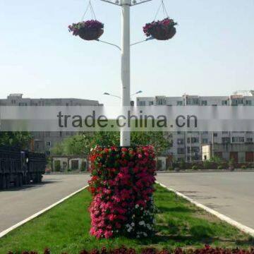 Decorative New Design Lamp Post Green Planter Stackable Flower Pots photo-6