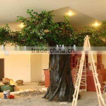 Fake Banyan Tree Nice Vivid Looking Bionic Barks Decoration Artificial Ficus Tree photo-4
