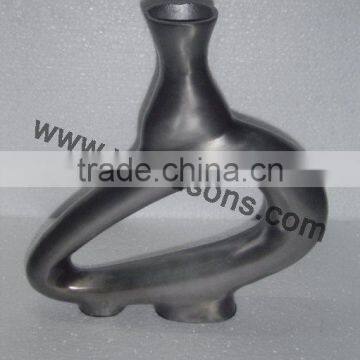 Modern Decorative Small Metal Flower Vase photo-2