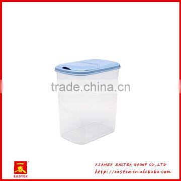 Flip-open cover food crisper plastic crisper