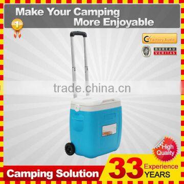Portable Rotomolde Picnic Ice Cooler Box With Wheels photo-5