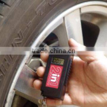 Small In Size Pressure Gauge 2 in 1 Digital Tire Pressure Gauge A0407 photo-4
