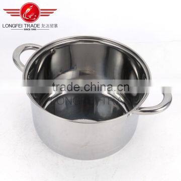 2016 5PCS Stainless Steel Casserole Set Cooking Pot With Glass Lid Cookware Set photo-5