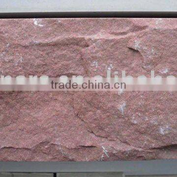 Red sandstone tile