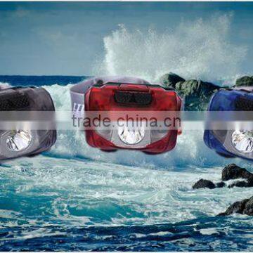 3w Cob Waterproof Ip65 Led Head Lamp With Warning Function photo-2