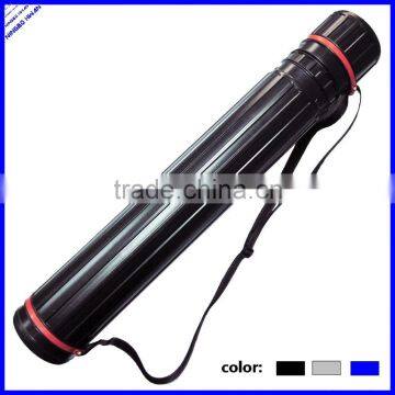 12.5CM multi functional empty plastic map tube archery tube drawing tube