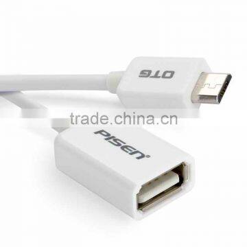 Micro USB Male to USB A Female On-The-GO Host Cable Adapter