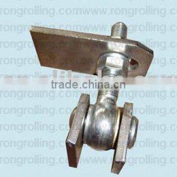 galvanised adjustable gate hinge