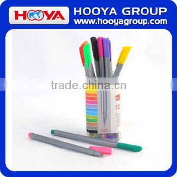 High Quality 12pcs Water Colour Pen with extra fine point for Kids Drawing