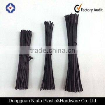 Plastic Twist Tie With Single Metal Wire for Bread Bags Closuring photo-2