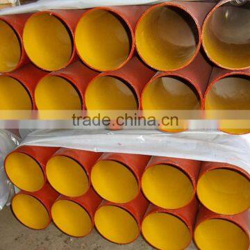 DN40-300 Red Epoxy Coated Drainage EN877 Grey Cast Iron Pipes SML photo-4