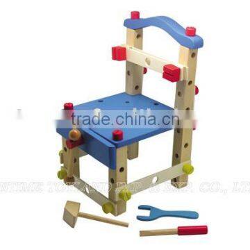 DIY wooden chair,wooden toy ,chair toy