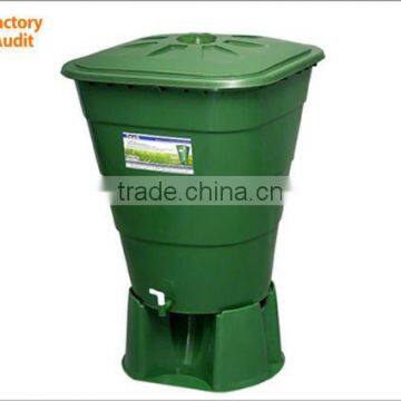 HDPE 250 liter garden plastic water bucket