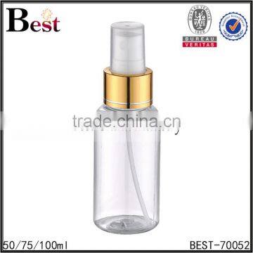 2017 Hot New Products Cosmetic Toner Fragrance Perfume Pet Plastic Cap Clear Aluminum 100ml Plastic Spray Bottle Personal Care photo-4