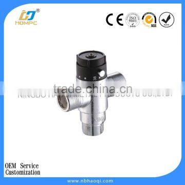 copper hot cold water mixer valve