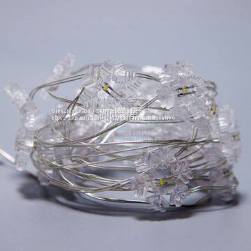 100% White Copper Winter Holiday Christmas Decoration Fairy Light String Mini in the Box Not in the Highstreet Light Set photo-2