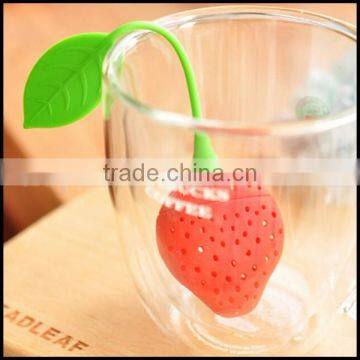 Hot unique Colander Tea Herb Spice Strainer Infuser Teaspoon Filter Swan Spoon manufacturer,strawberry tea strainer infuser