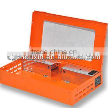 Humane Live Metal Multi Catch Mouse Trap Mice Catcher Box Rodent Killer Prodeucts SX-5003CLOR photo-2