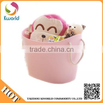 High quality durable using various plastic square laundry baskets