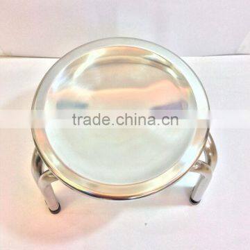 High Quality Low Price Stainless Steel Metal Dining Chair photo-3