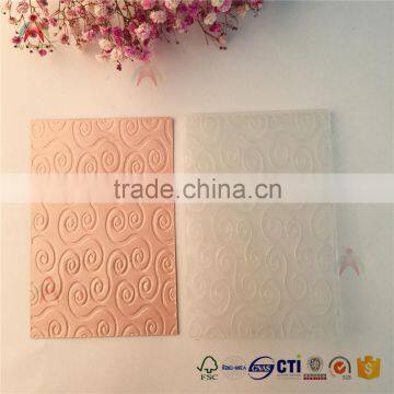 Europe style scrapbook embossing folder for card making
