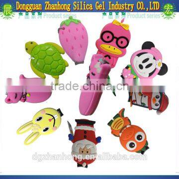 Stainless Steel Baby Nail Clipper With Cartoon Animal Silicone Case photo-3