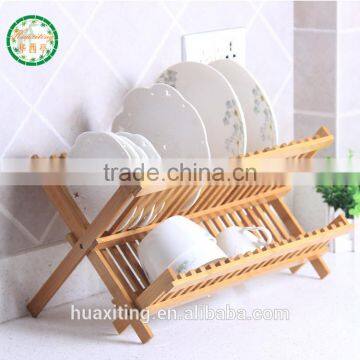 bamboo disk rack/bamboo bowl rack/bamboo folding rack