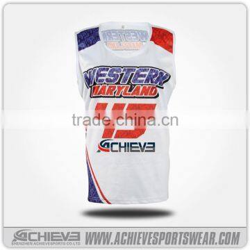 New design sleeveless Sublimated Volleyball Uniform Team Wear Top Custom Volleyball Jersey