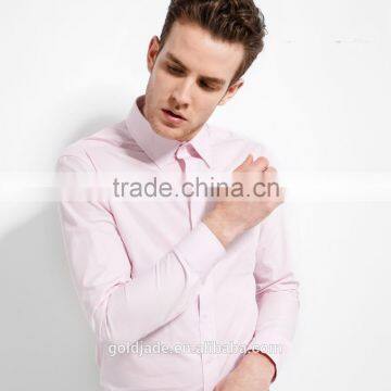 100% Cotton Blank Dress Shirts Long Sleeve Office Shirts Custom Dress Shirts for Men photo-3