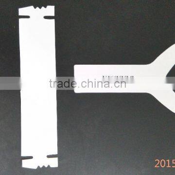 collar support shirt cardboard collar strip for garment packaging accessories