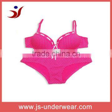 newest fashion style oem cotton ladies sexi push up brassiere