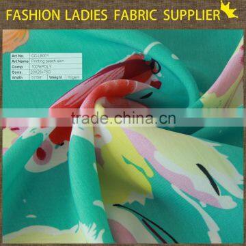 100%poly Rayon Print Fabric Digital Print Fabrics Rayon Challis Fabric photo-4