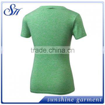 Gym Short Sleeve T-shirt Women's Running Fitness T-shirts photo-4