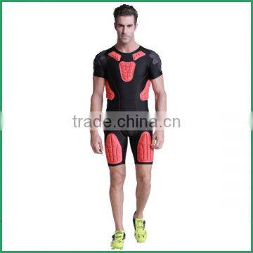 2017 High Quality Padded Protector Compression Shirt And Short photo-3