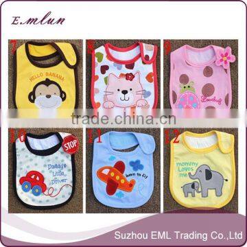 Wholesale High Quality Cotton Cartoon Bandana Baby Bib photo-6