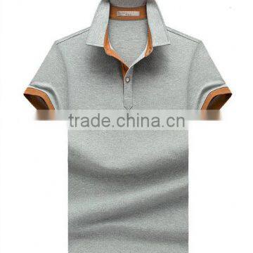 2017 China Wholesale Professional Fashion High Quality Cheap Men Short Sleeve Polo Shirt Cotton photo-2