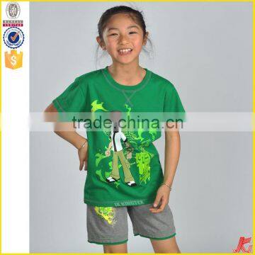 New Style Print Beautiful Girl T-shirt Latest Design Printed Cotton T-shirt photo-6