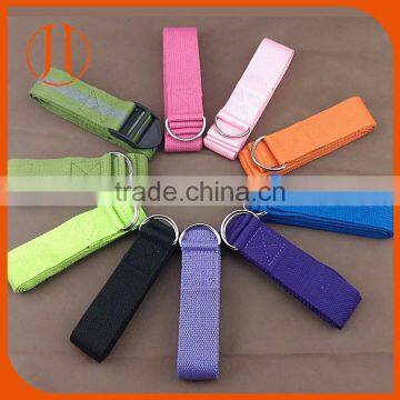 Wholesale high quality colorful elastic exercise training yoga belt